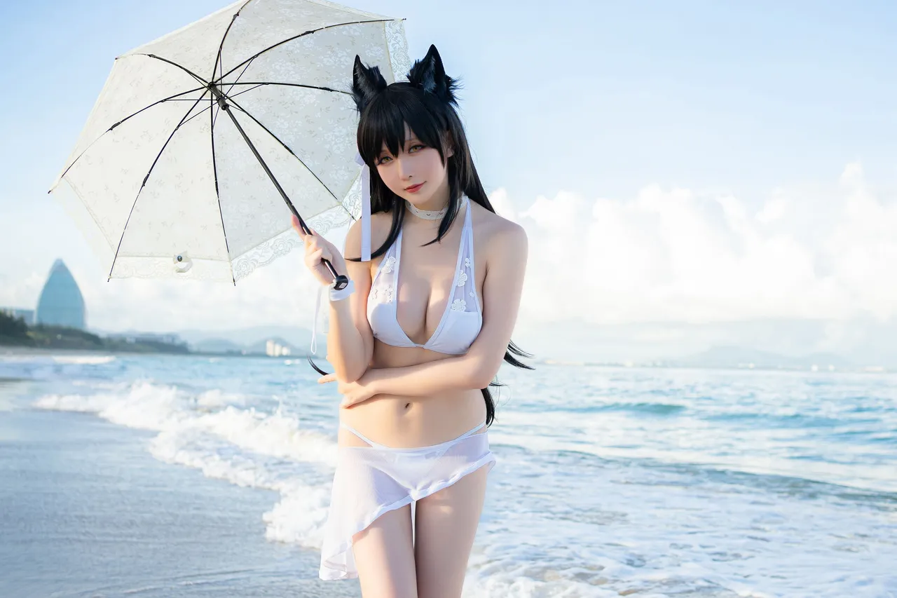 星之迟迟 Atago Bikini-erohere4.webp